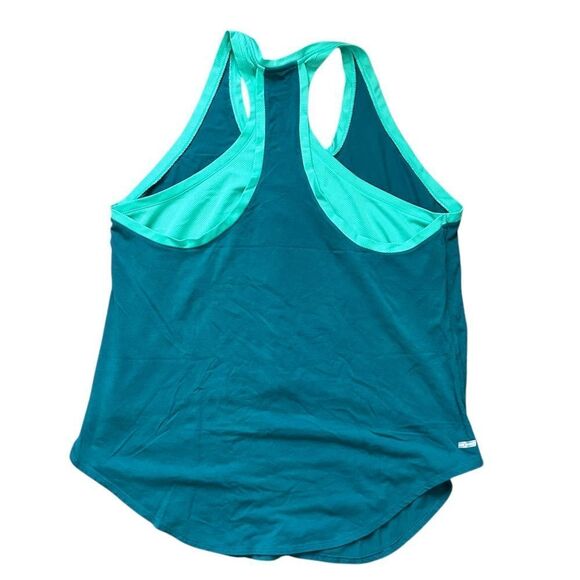 Danskin Now Teal Tank Top - Picture 2 of 3